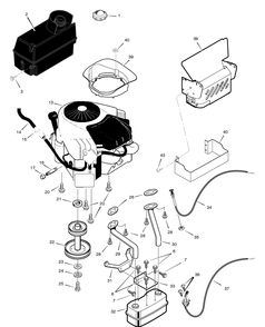 Part Location Diagram of 1001456-701 Murray DISCONTINUED